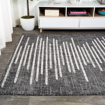 Zolak Berber Stripe Geometric Area Rug